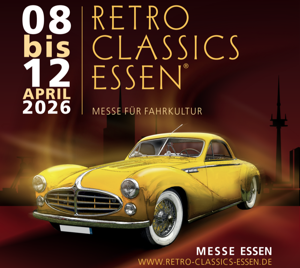 FIVA at Retro Classics Essen: Celebrating Automotive Heritage and Preservation from April 8 to 12, 2026