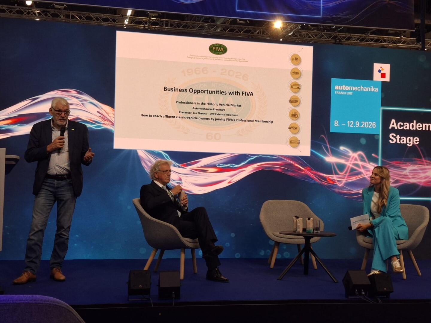 FIVA Connects the Historic Vehicle Community with the Automotive Aftermarket at Automechanika Frankfurt